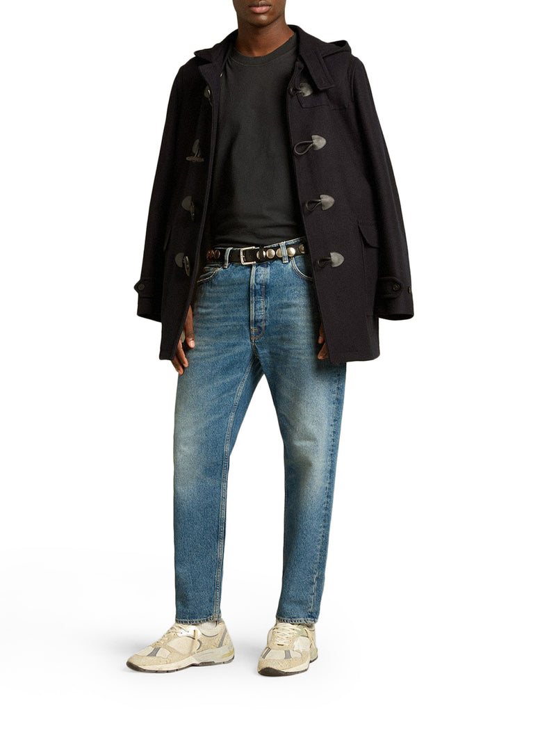 T-SHIRT CON LOGO REVERSE SUL RETRO