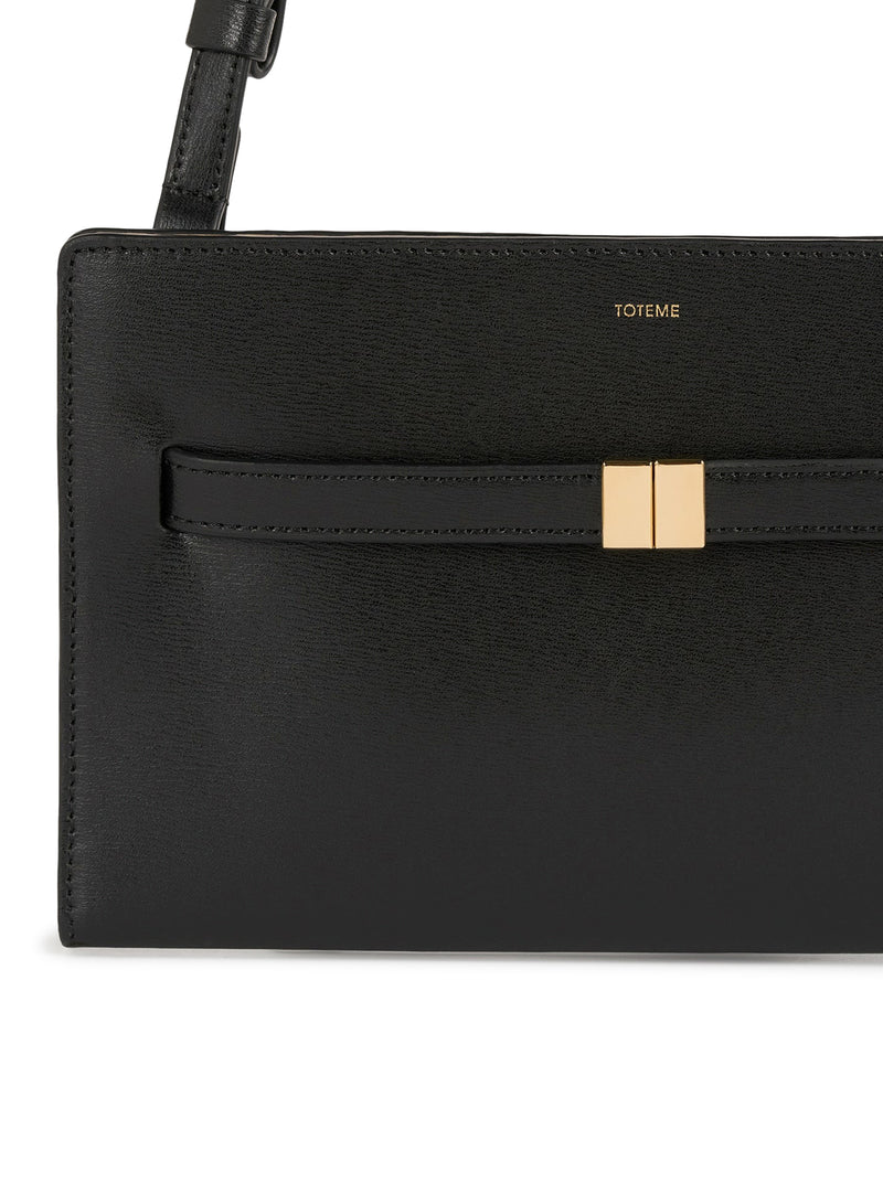 BORSA A TRACOLLA IN PELLE CON CINTURA