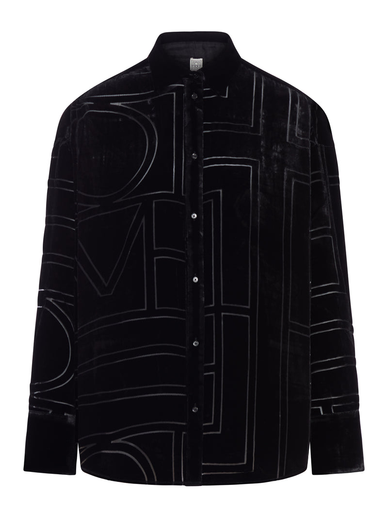 CAMICIA OVERSIZE DEVORÉ