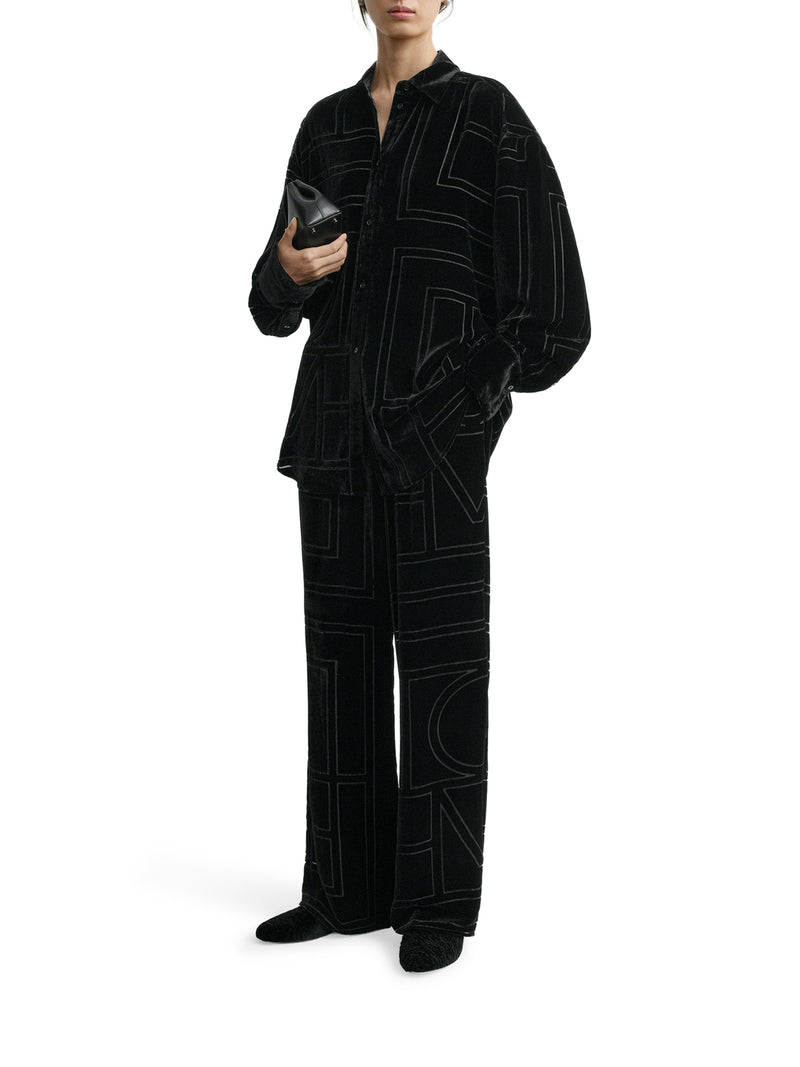 CAMICIA OVERSIZE DEVORÉ