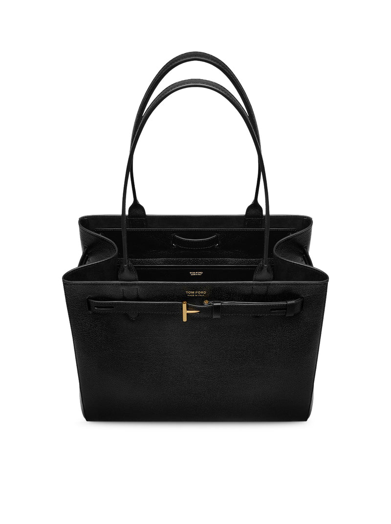 BORSA MEDIA AUDREY IN PELLE MARTELLATA