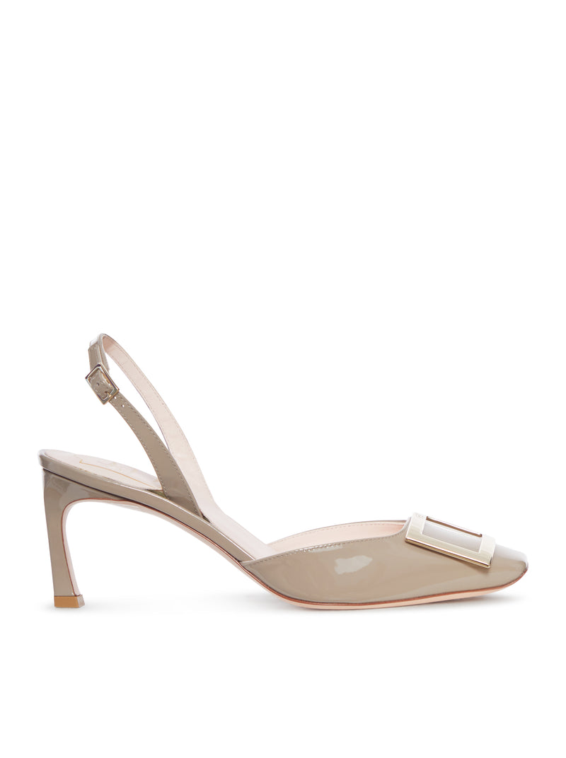 DÉCOLLETÉ TROMPETTE SLINGBACK IN VERNICE