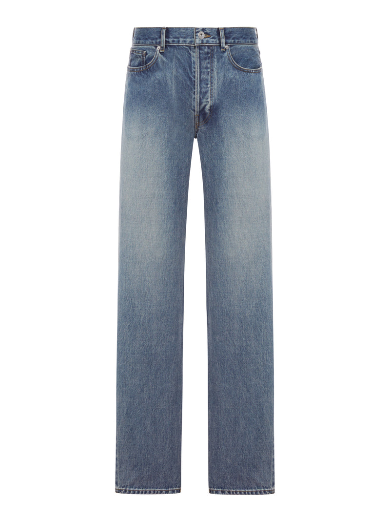 JEANS A GAMBA DRITTA IN DENIM
