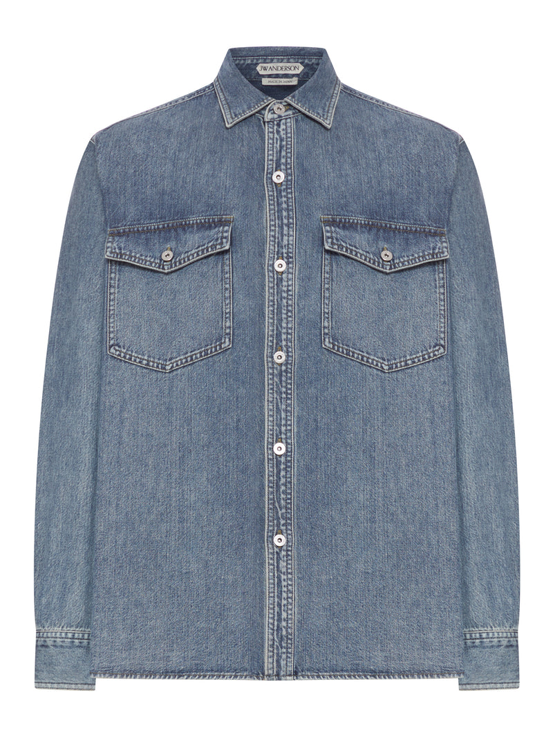 CAMICIA OVERSIZE IN COTONE