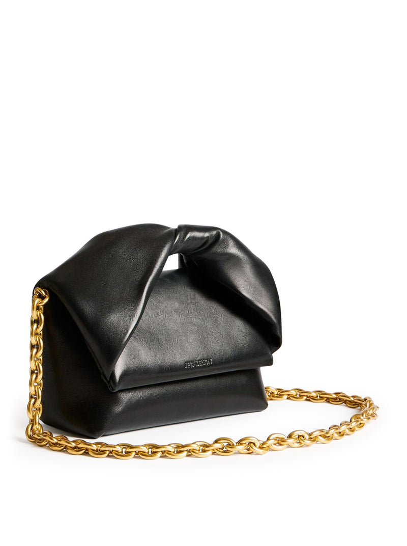 BORSA TWISTER MEDIA IN PELLE