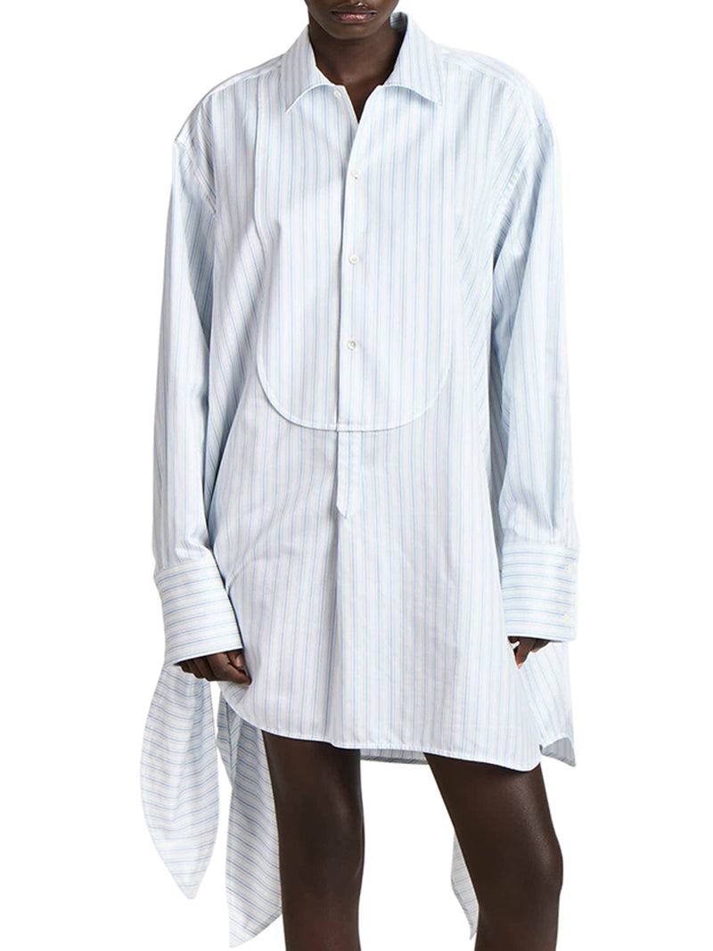 ABITO CAMICIA CON NODO LATERALE