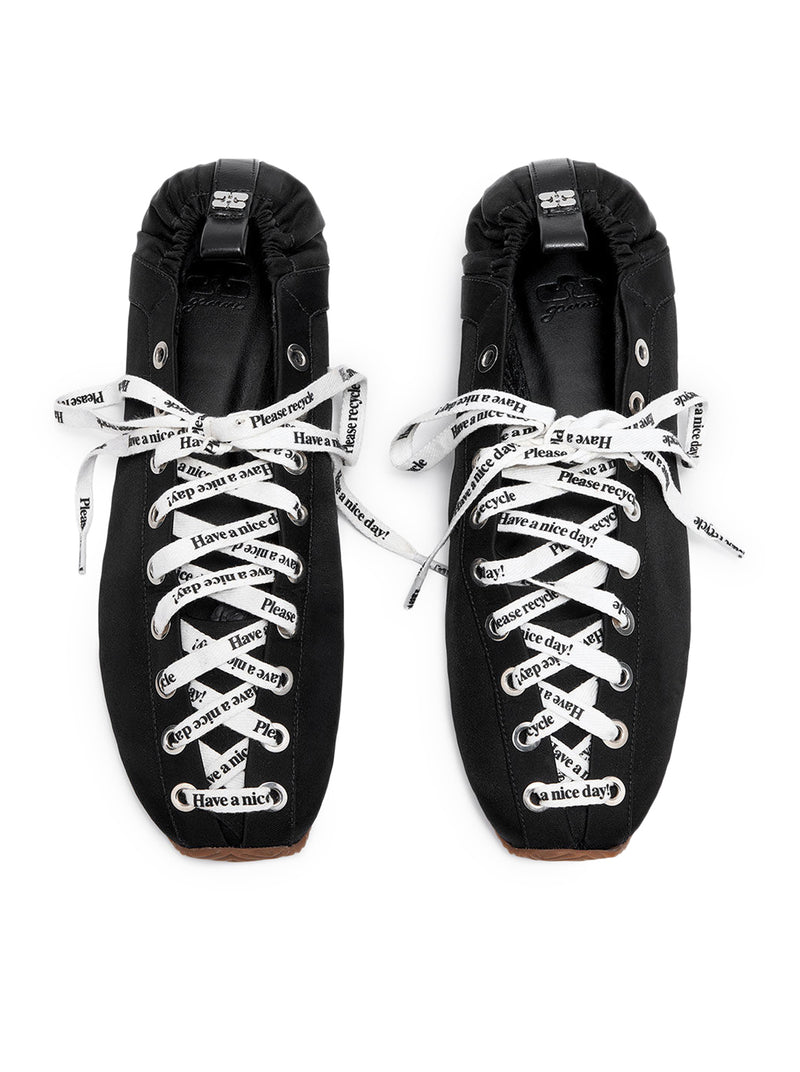 SPORTY BALLERINA IN NERO