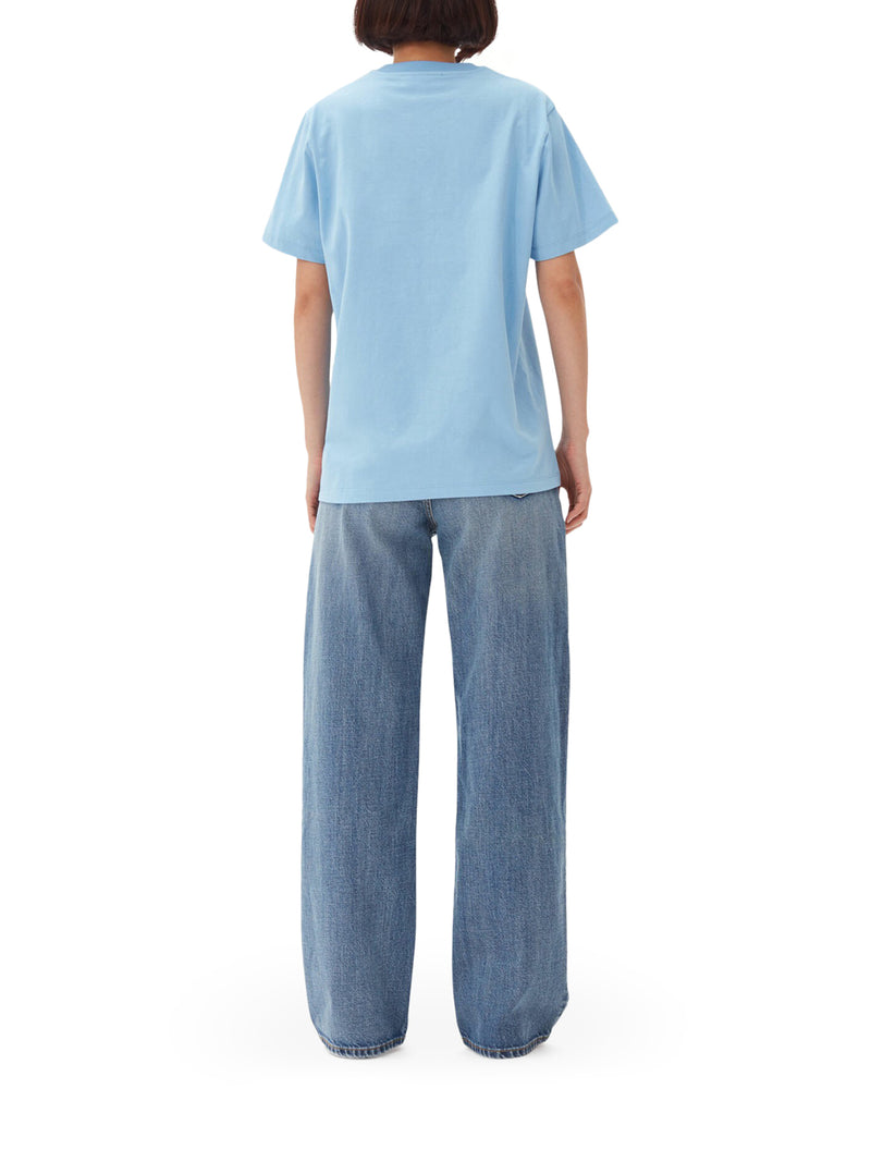 T-SHIRT IN JERSEY DI COTONE CON STAMPA TIGER