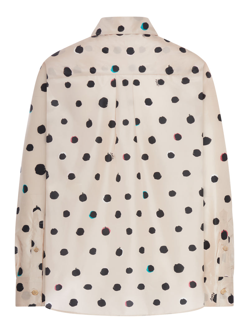 CAMICIA IN TAFFETÀ STAMPATO