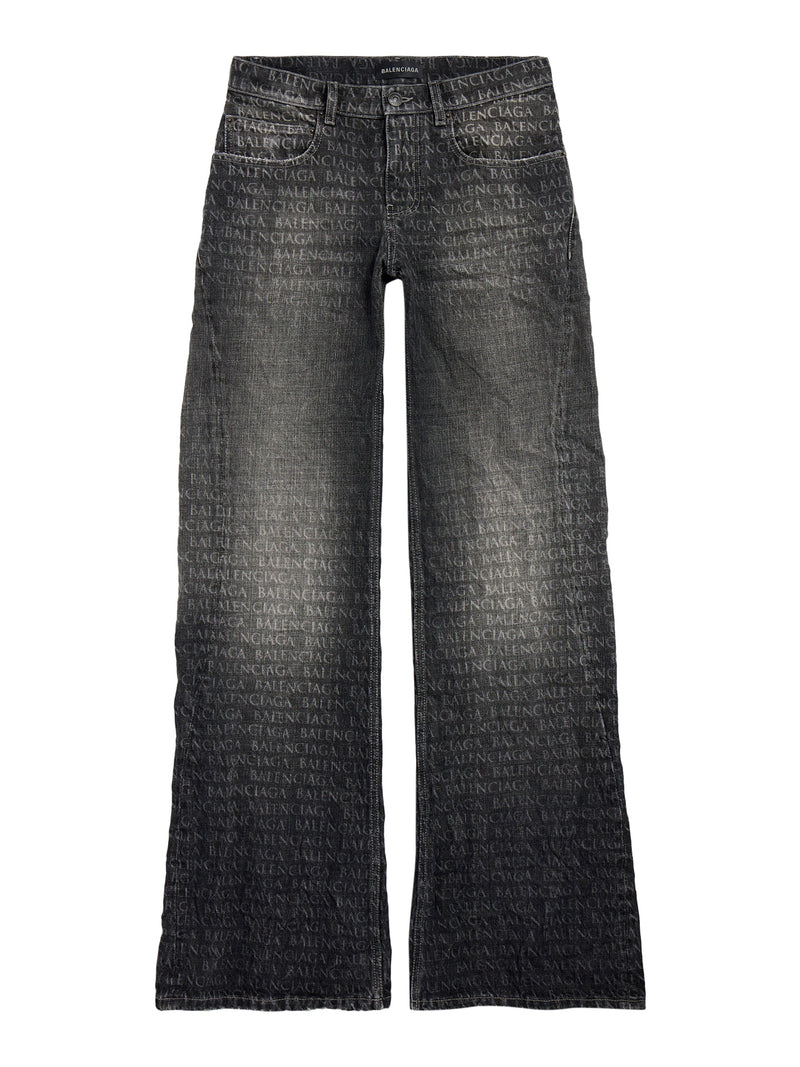 PANTALONI GAMBA LARGA DA DONNA IN NERO