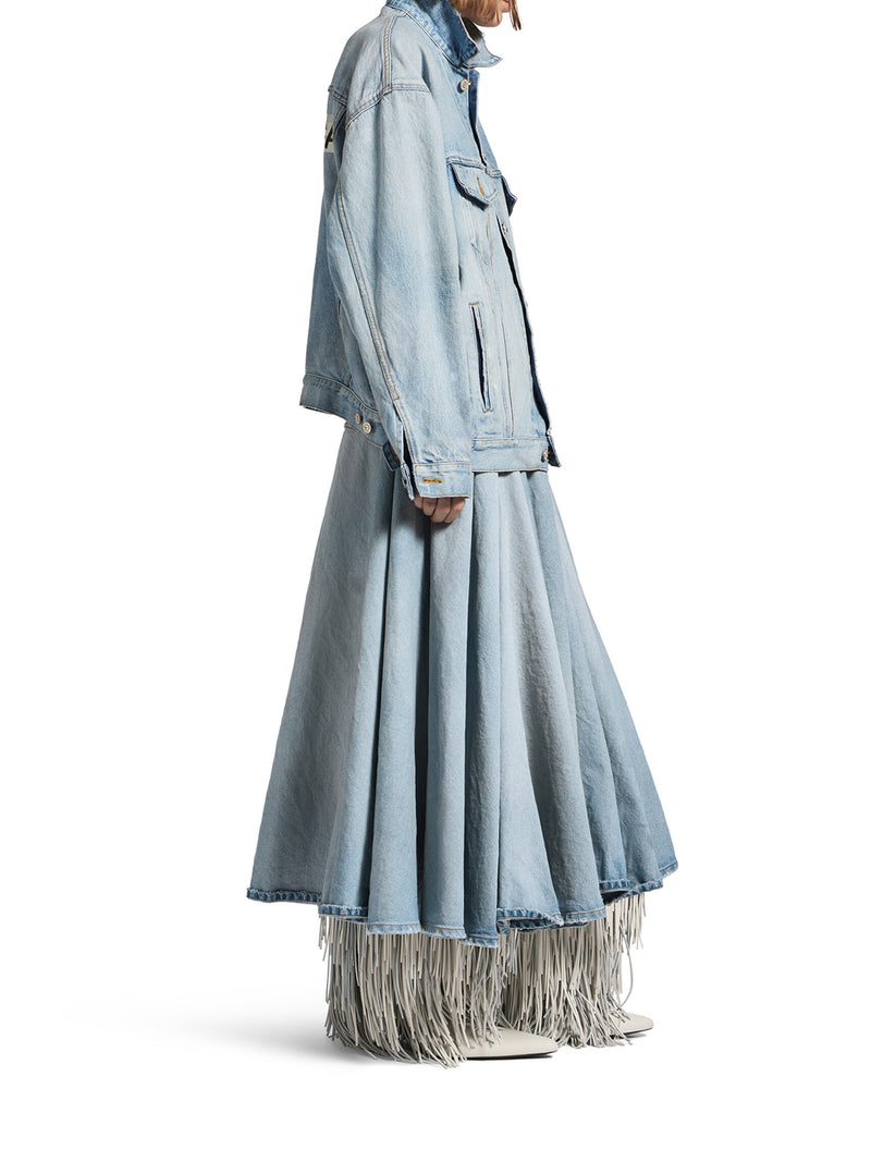 GIACCA DENIM VESTIBILITÀ REGOLARE DA DONNA