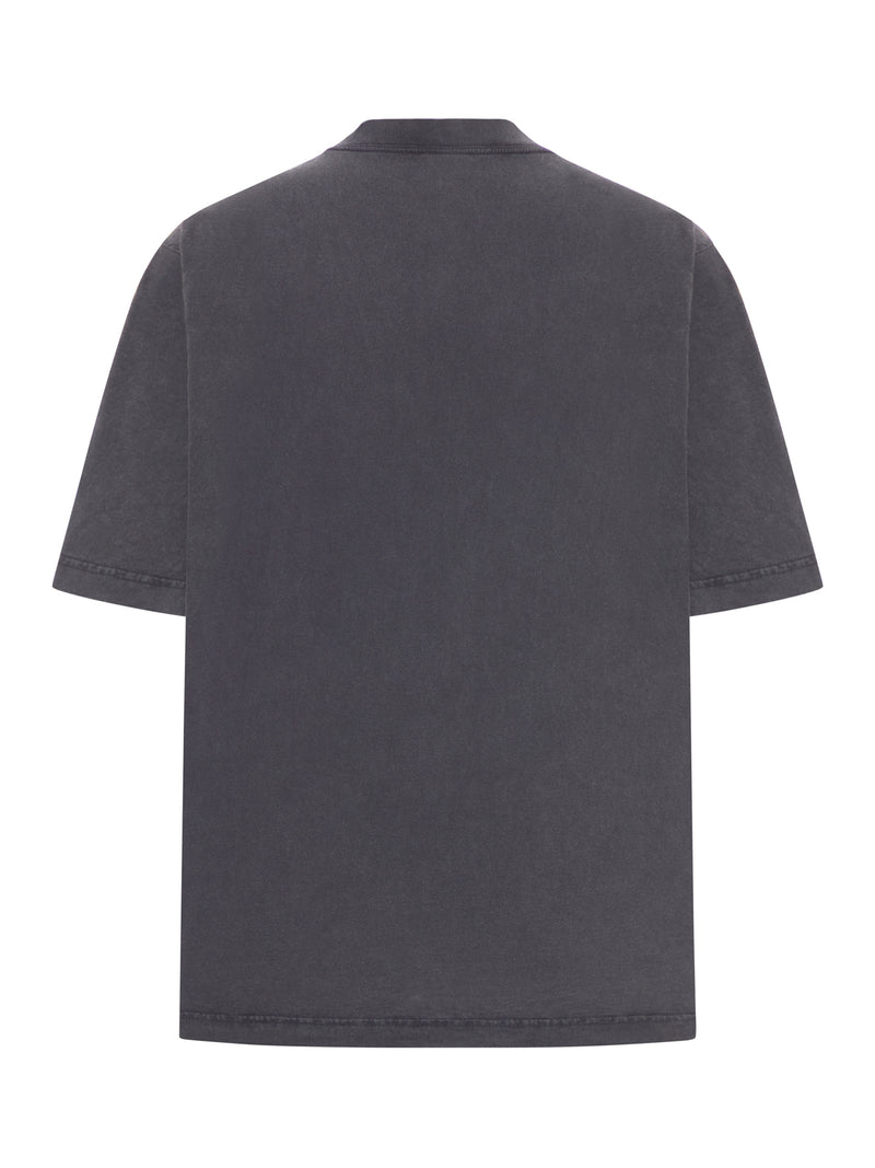 T-SHIRT WASHED CRAYON LOOP DRY