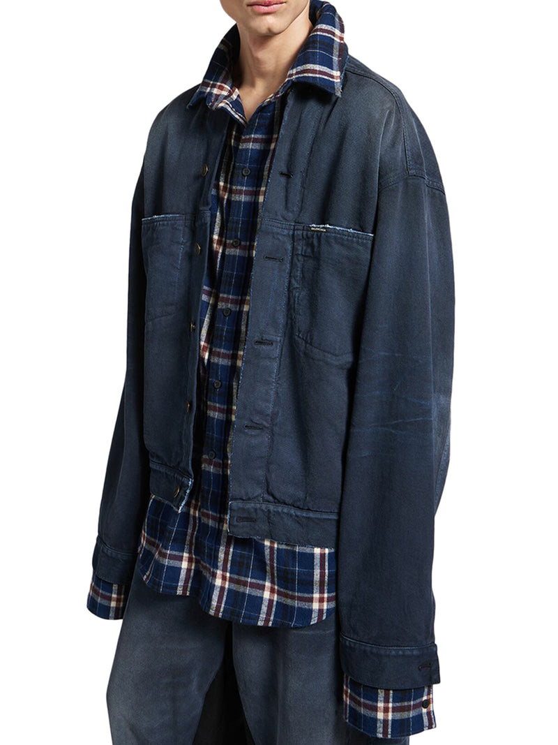 GIACCA-CAMICIA PATCHED