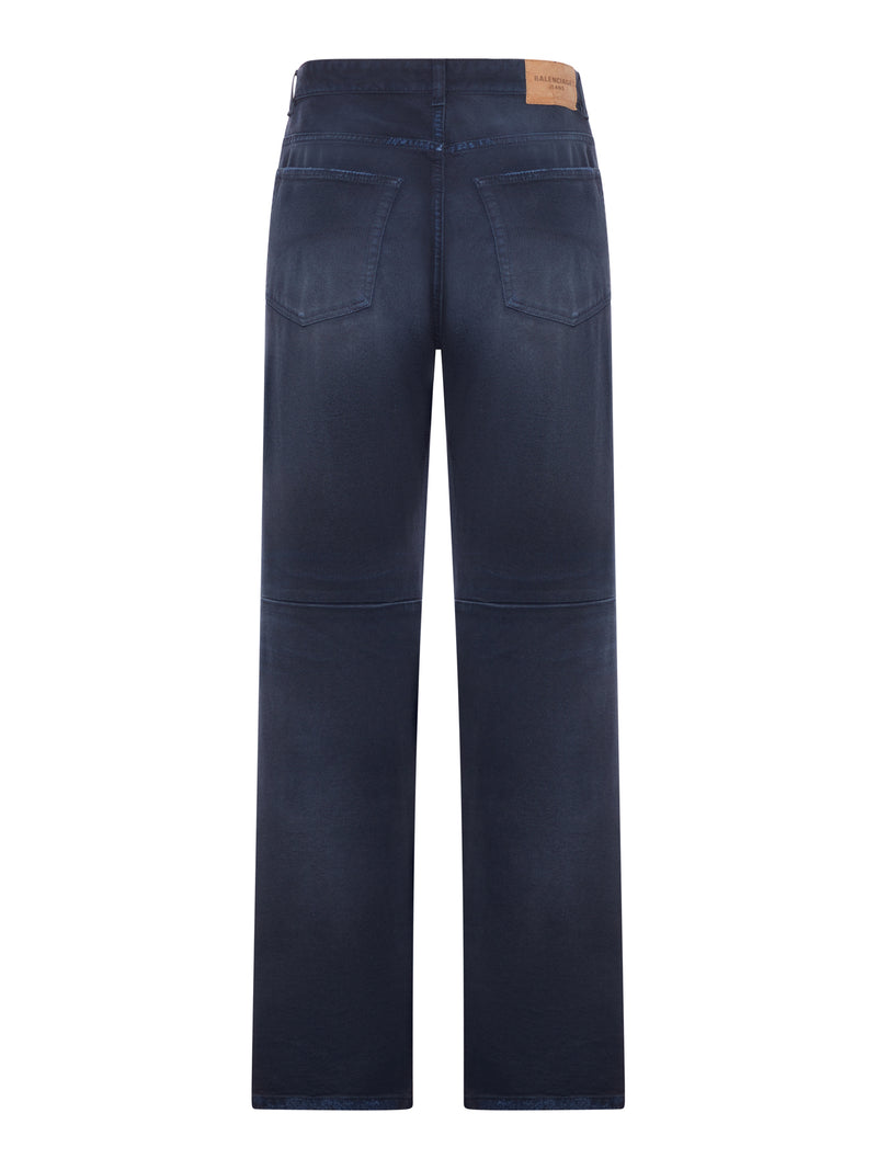 JEANS WIDE LEG IN DENIM