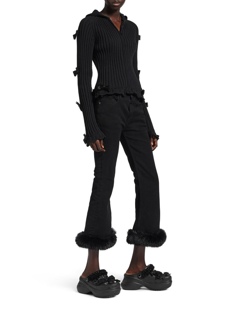 SABOT CROCS™ JIBBITZ™ IN NERO