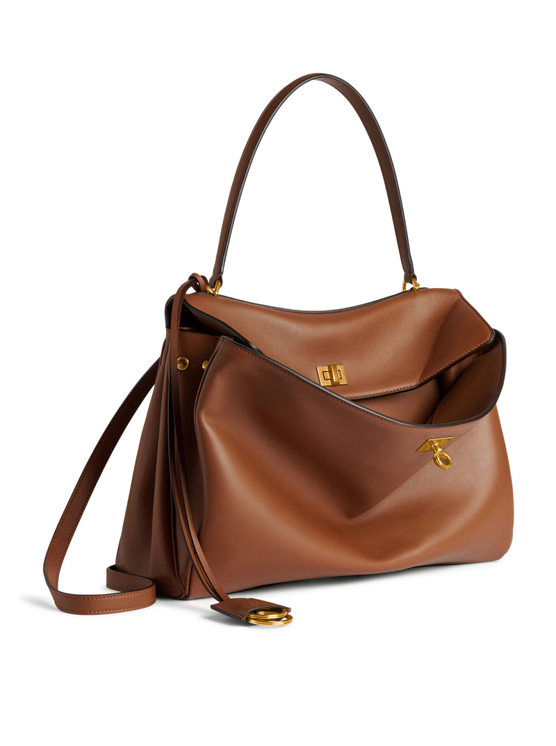 BORSA RODEO MEDIA IN MARRONE CHIARO
