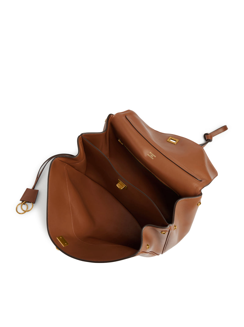 BORSA RODEO MEDIA IN MARRONE CHIARO