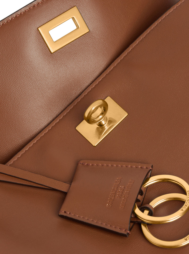 BORSA RODEO MEDIA IN MARRONE CHIARO