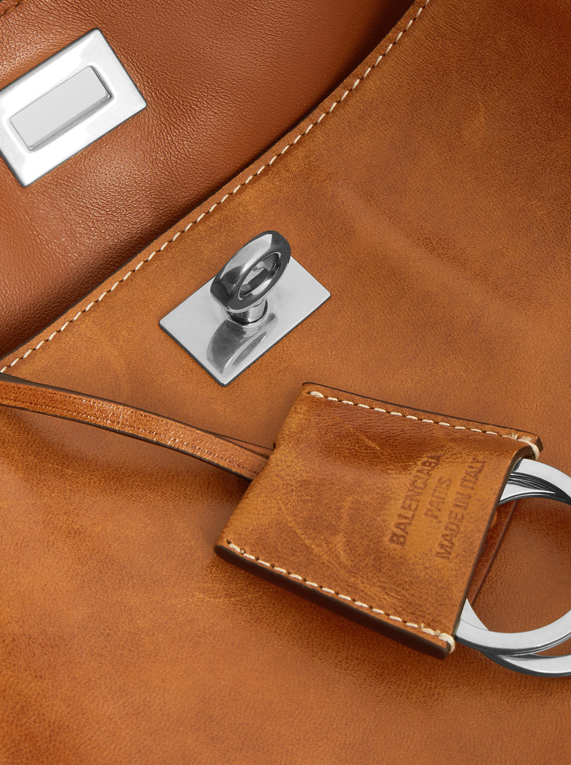 BORSA RODEO PICCOLA IN PELLE DI AGNELLO CONCIATA AL VEGETALE