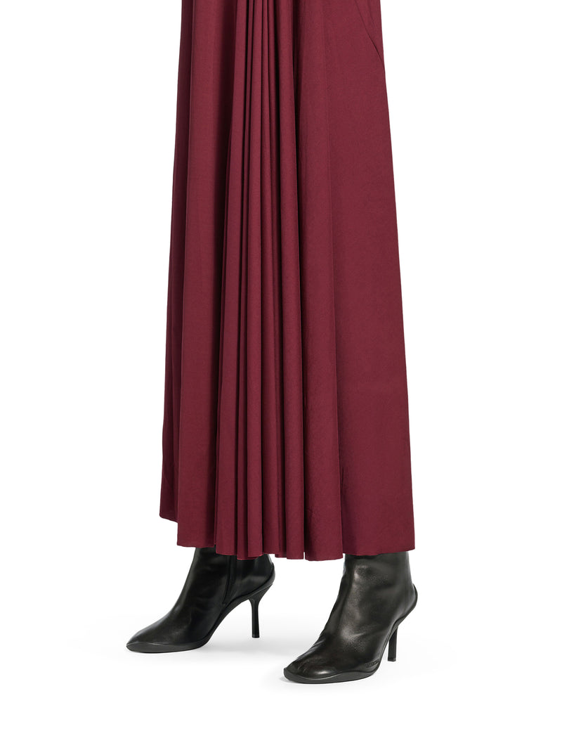 STIVALETTI SHIBUYA 80 MM IN PELLE DI MONTONE LUCIDA