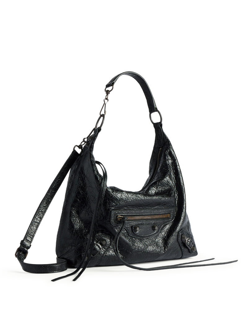 BORSA HOBO LE CITY PICCOLA IN PELLE DI AGNELLO ARENA