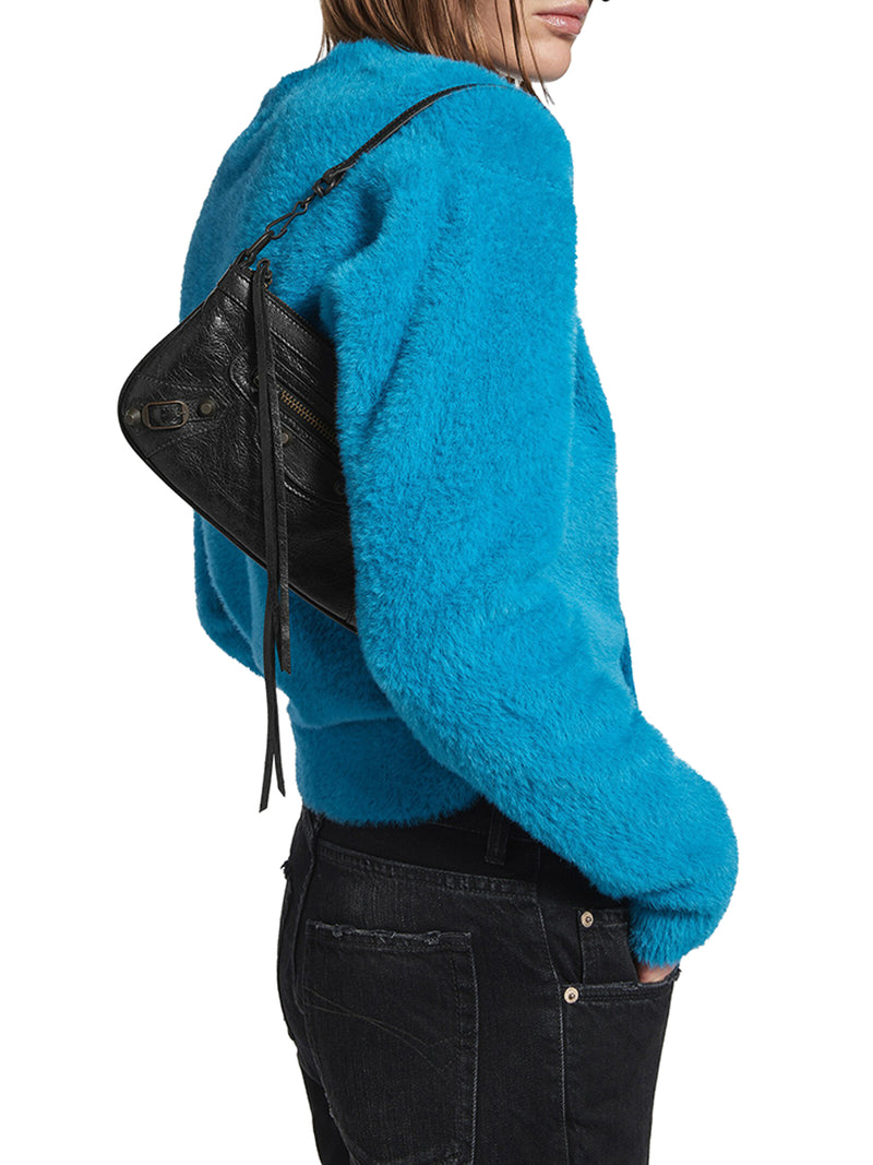 POCHETTE CON TRACOLLA LE CITY IN PELLE DI AGNELLO ARENA