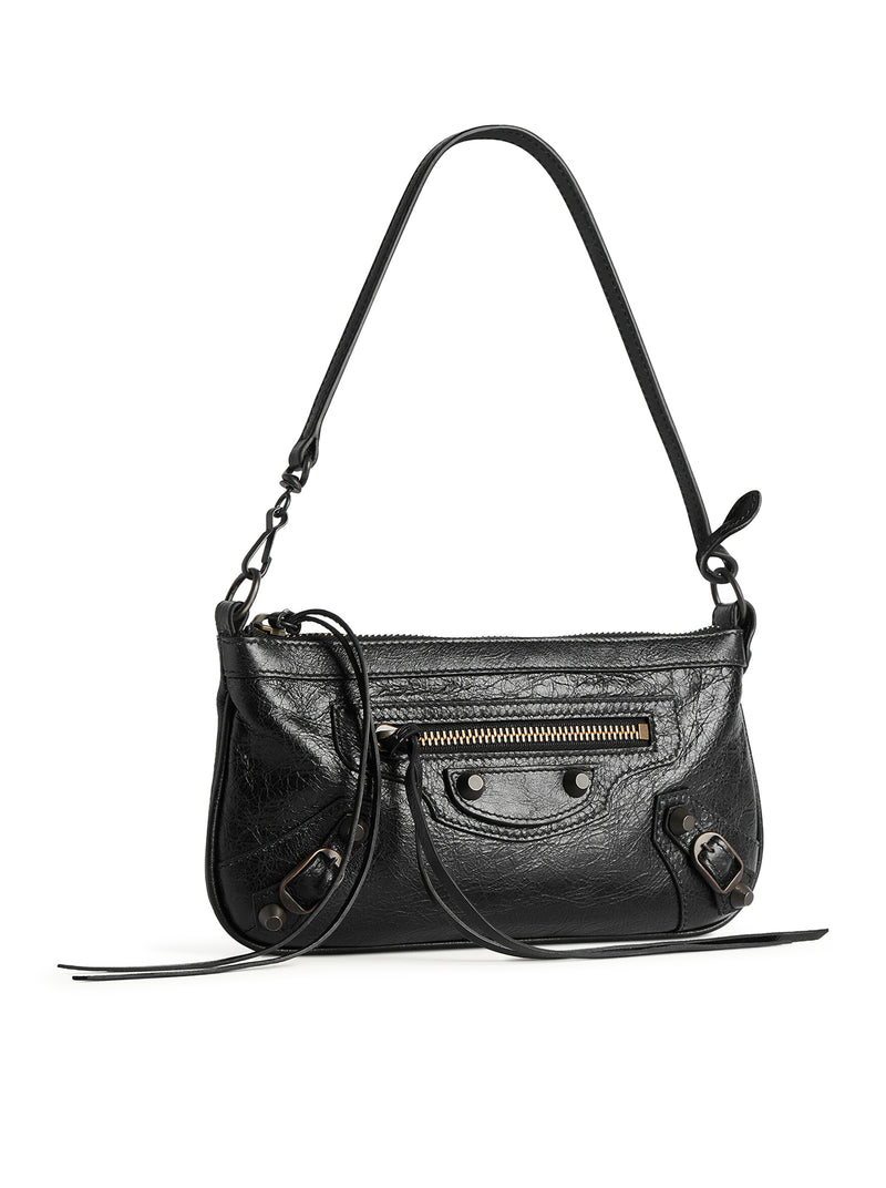 POCHETTE CON TRACOLLA LE CITY IN PELLE DI AGNELLO ARENA