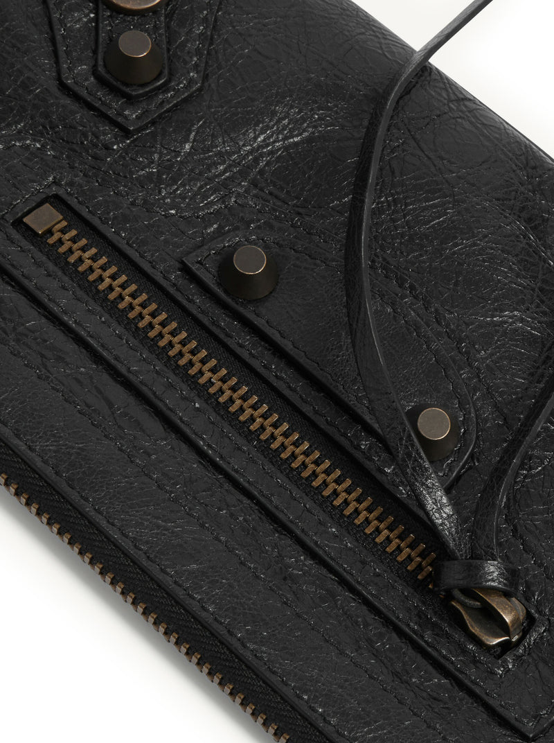 POCHETTE CON TRACOLLA LE CITY IN PELLE DI AGNELLO ARENA