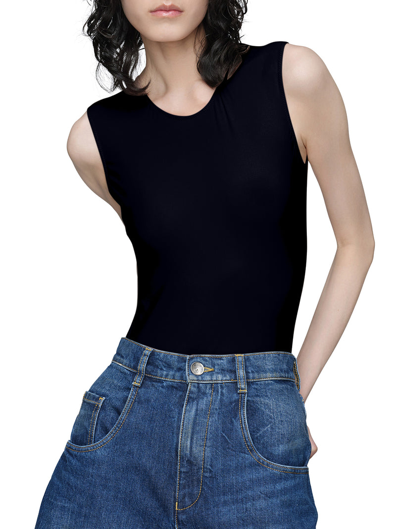 BODY SENZA MANICHE IN JERSEY TECNICO