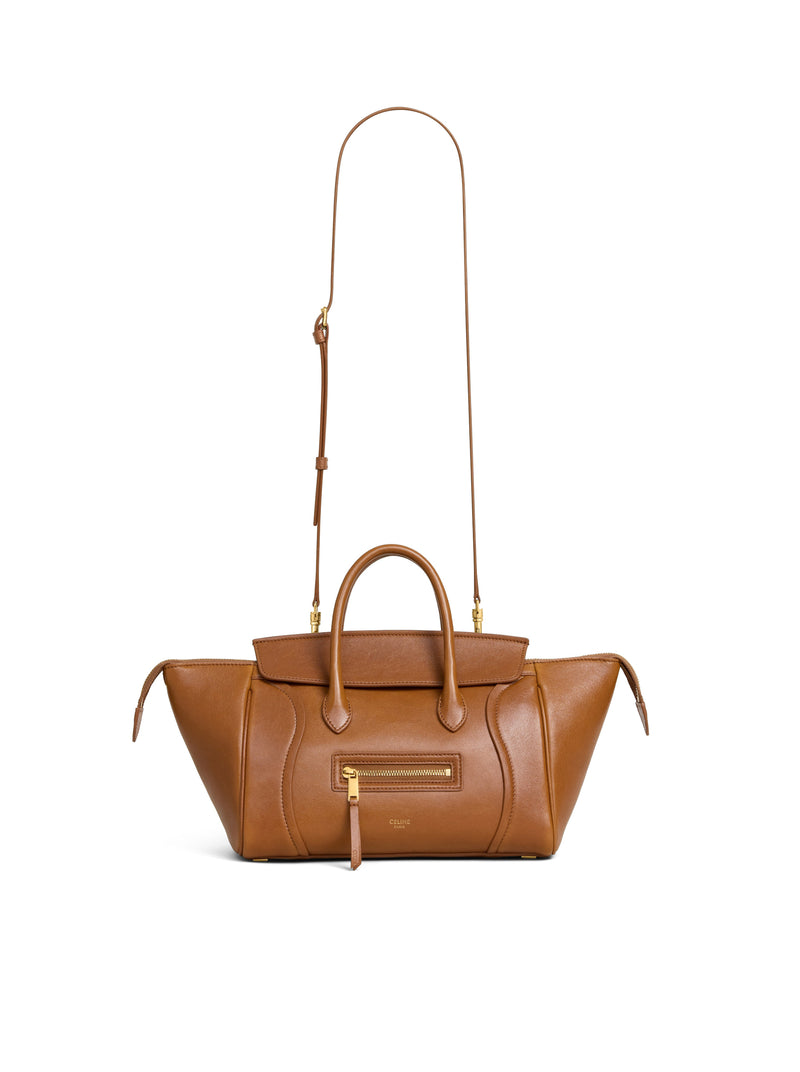 BORSA LUGGAGE SMALL IN PELLE DI AGNELLO