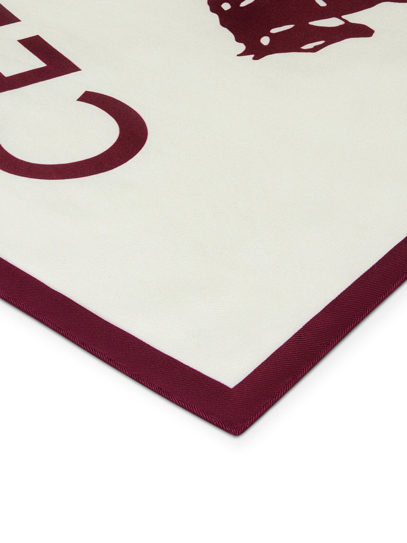 CARRÉ IN TWILL DI SETA