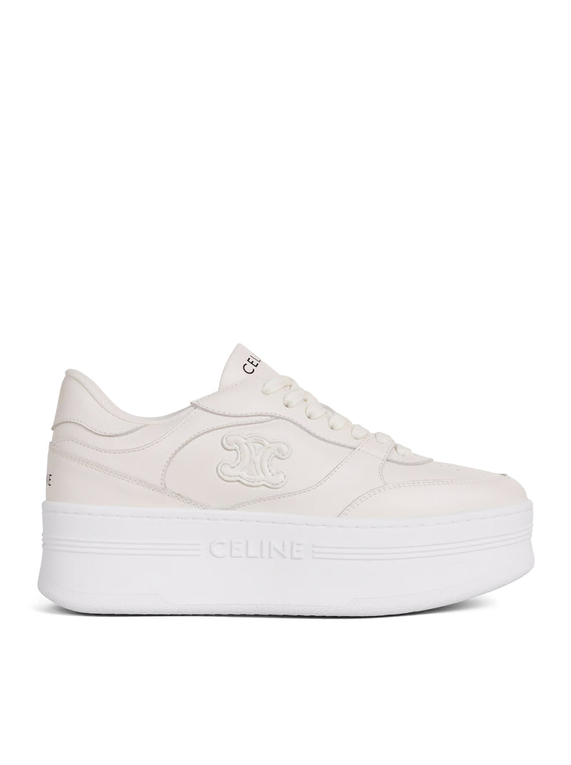 SNEAKERS BLOCK CON ZEPPA E APPLICAZIONE TRIOMPHE IN PELLE DI VITELLO