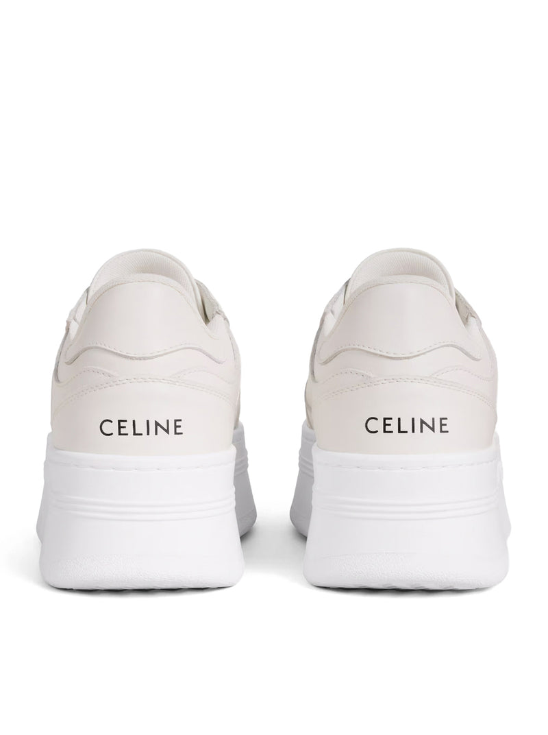 SNEAKERS BLOCK CON ZEPPA E APPLICAZIONE TRIOMPHE IN PELLE DI VITELLO