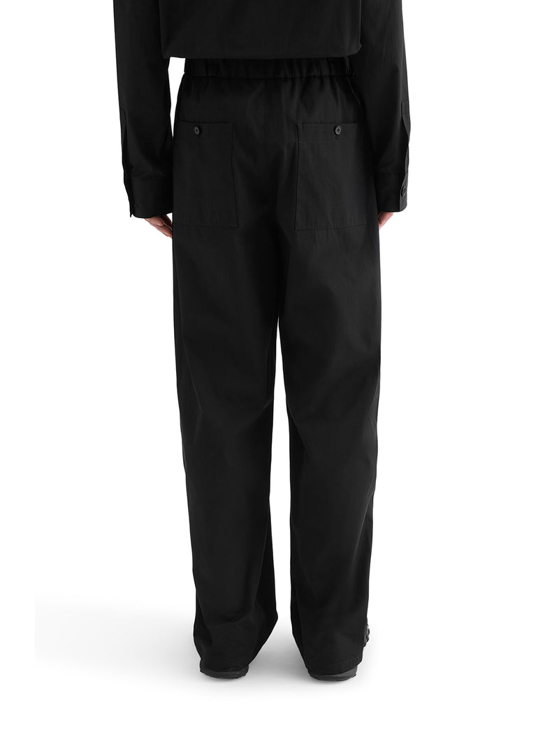 PANTALONI CARGO IN POPELINE DI COTONE