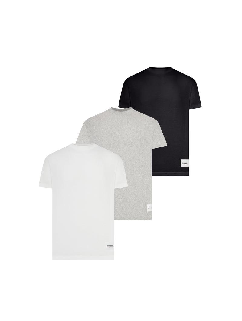 SET DI 3 T-SHIRT A MANICHE CORTE