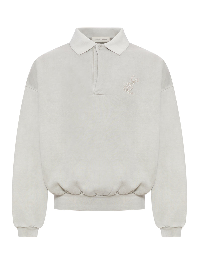 FELPA CON COLLETTO POLO