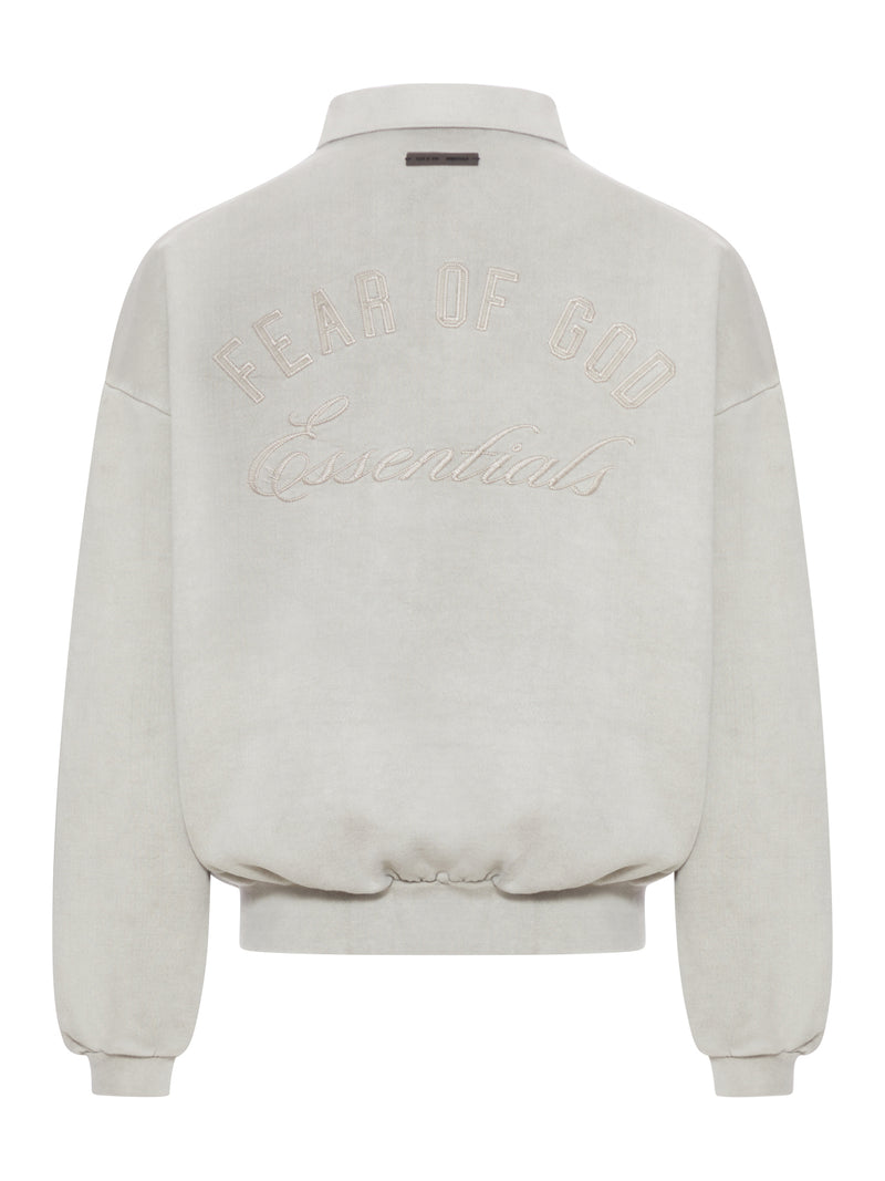 FELPA CON COLLETTO POLO