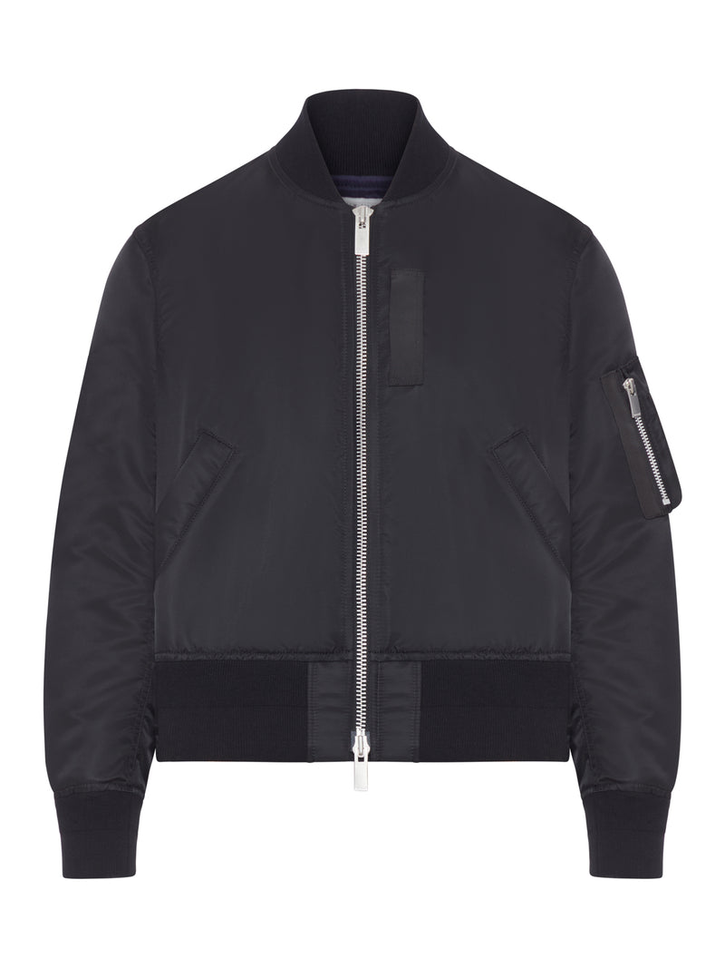 BOMBER IN NYLON CON ZIP