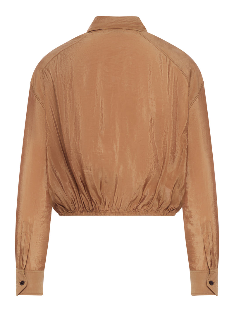 BLUSA CON COLLO LAVALLIÈRE