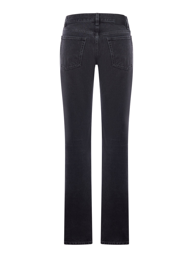 JEANS GAMBA DRITTA IN DENIM