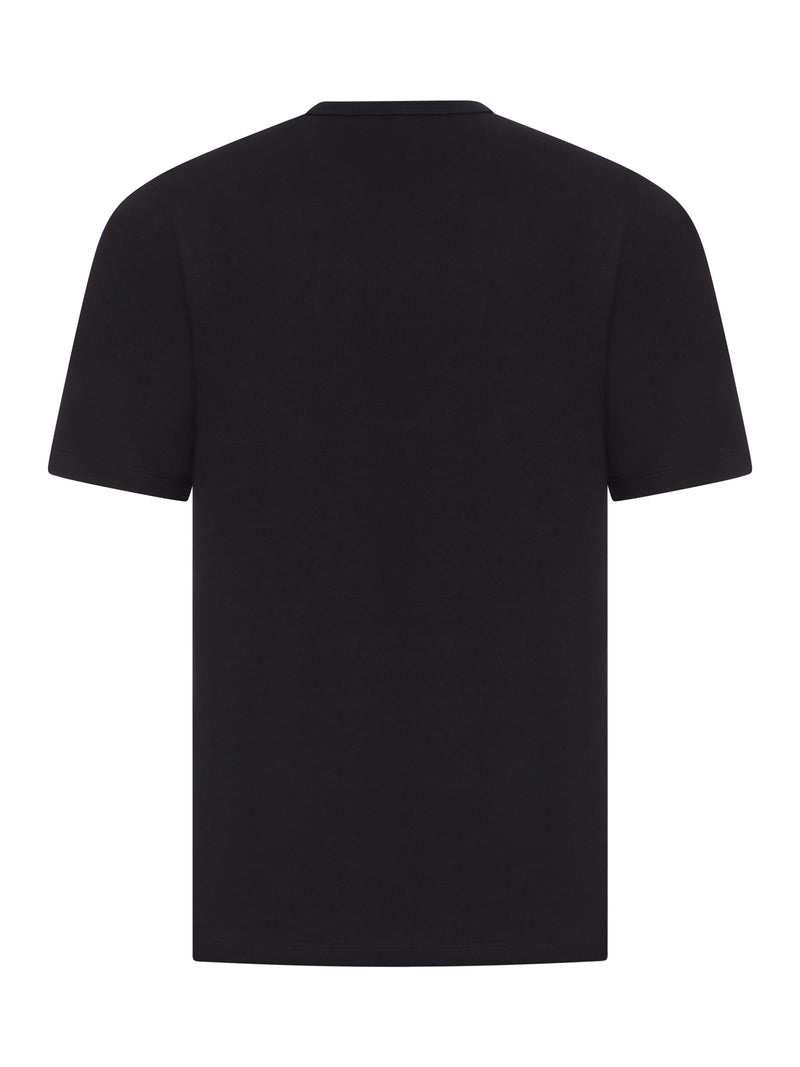 T-SHIRT IN JERSEY DI COTONE CON LOGO RICAMATO