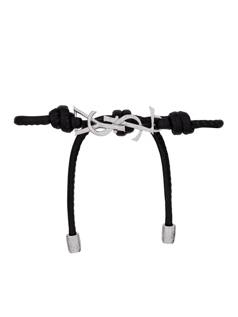 BRACCIALE CASSANDRE CON CORDINO IN PELLE