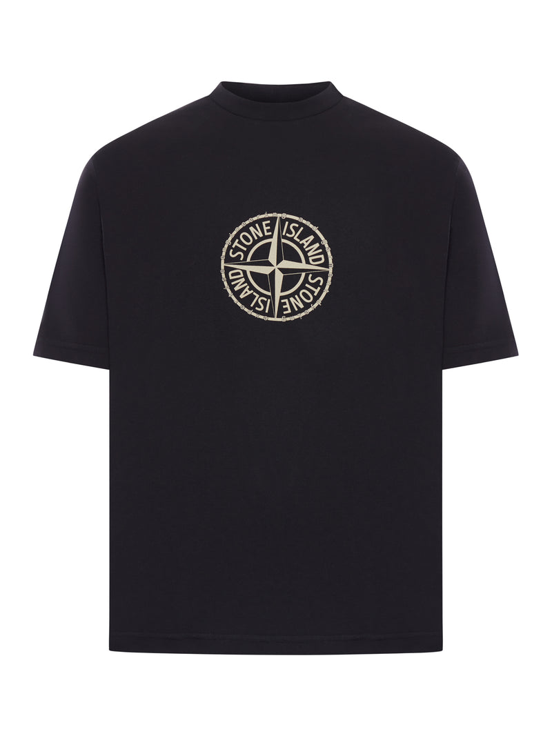 T-SHIRT IN COTONE BIOLOGICO CON STAMPA ‘ALL AROUND COMPASS