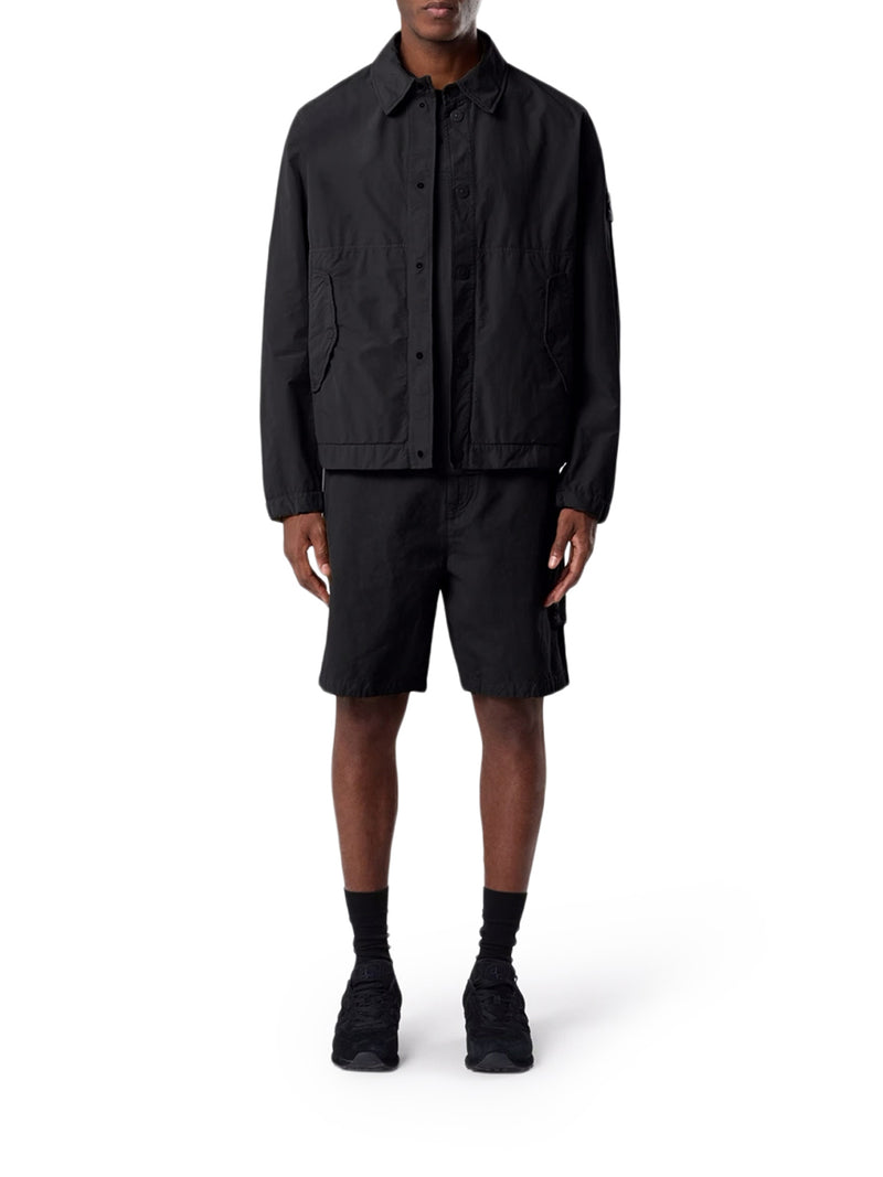 OUTWEAR CON BADGE GHOST SULLA MANICA