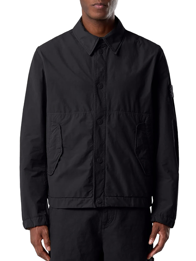 OUTWEAR CON BADGE GHOST SULLA MANICA