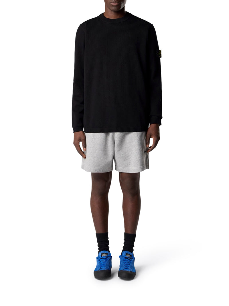 MAGLIONE GIROCOLLO VESTIBILITÀ LOOSE A COSTINE