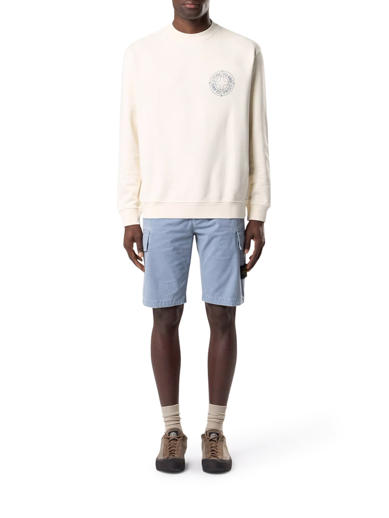 FELPA GIROCOLLO CON STAMPA