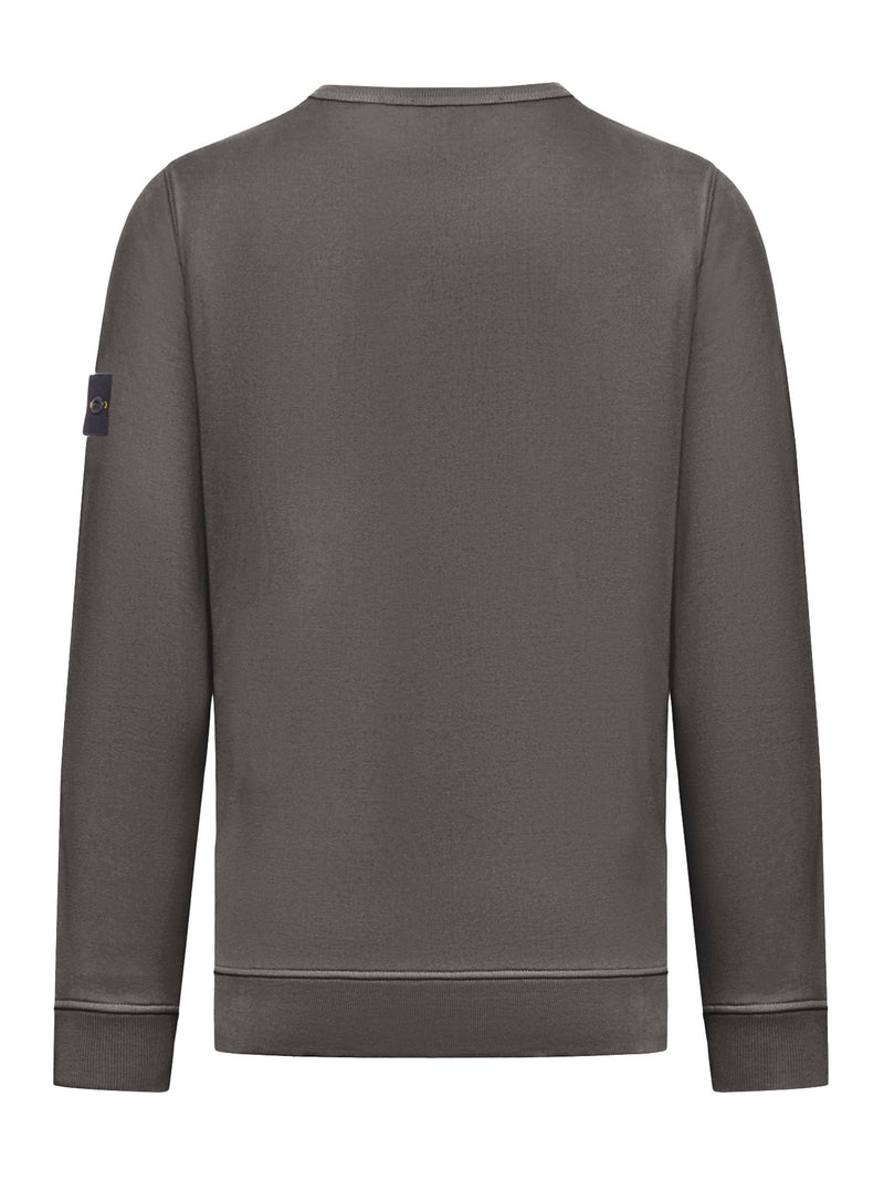 FELPA GIROCOLLO CON LOGO COMPASS