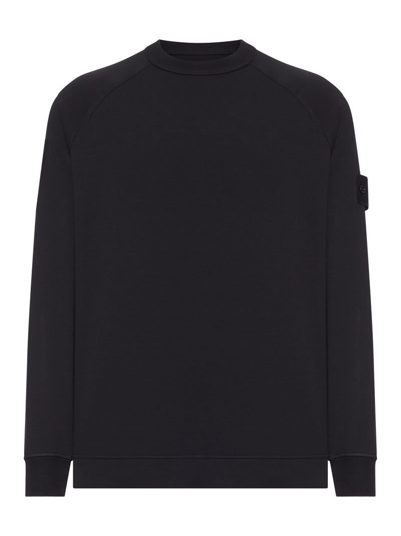 FELPA GIROCOLLO CON LOGO COMPASS GHOST