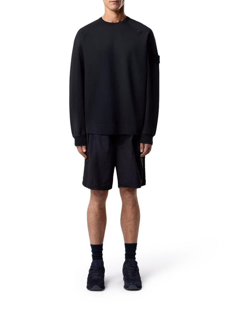 FELPA GIROCOLLO CON LOGO COMPASS GHOST